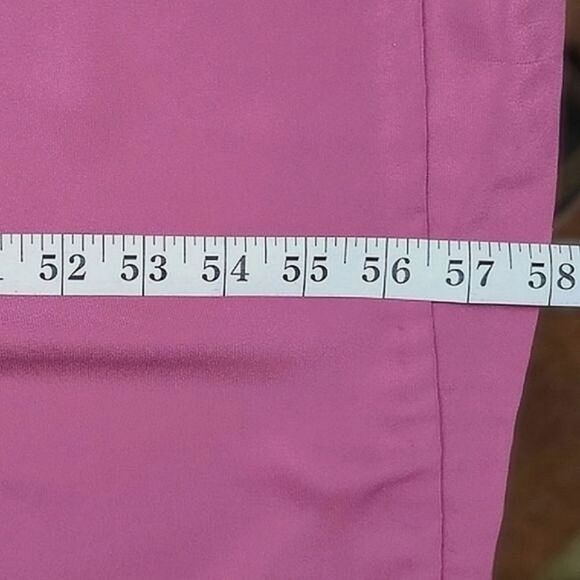 Vtg 80's tailor-made lilac maxi wrap gown - Picture 13 of 16